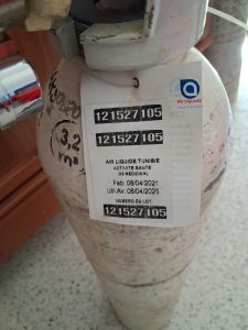 bouteille oxygène médicale 1.2m