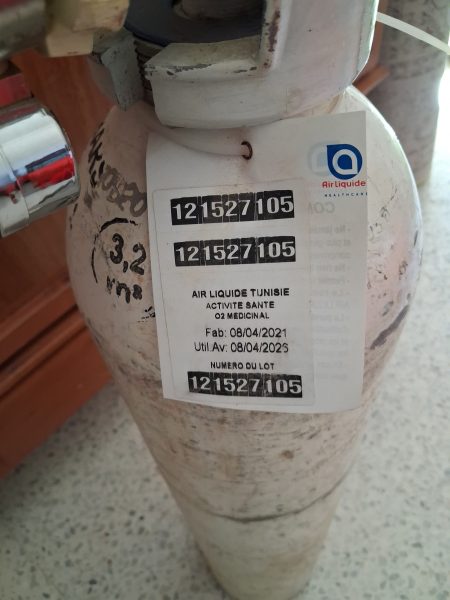 bouteille oxygène médicale 1.2m